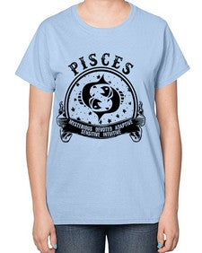 pisces 47# - pisces-  Ladies T-Shirt