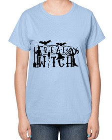 real witch 29# - witch-  Ladies T-Shirt