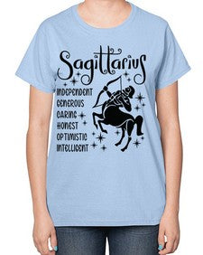 sagittarius 397# - sagittarius-  Ladies T-Shirt