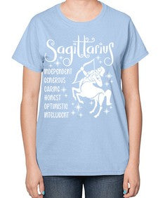 sagittarius 401# - sagittarius-  Ladies T-Shirt