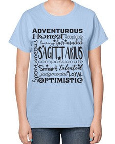 sagittarius 571# - sagittarius-  Ladies T-Shirt