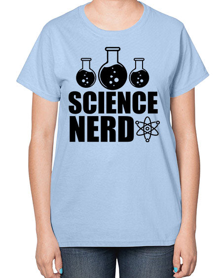 science nerd 62# - general science-  Ladies T-Shirt