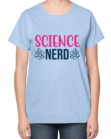 science nerd 65# - general science-  Ladies T-Shirt