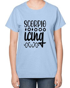 scorpio icing 441# - scorpio-  Ladies T-Shirt