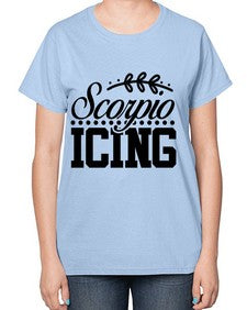 scorpio icing 442# - scorpio-  Ladies T-Shirt