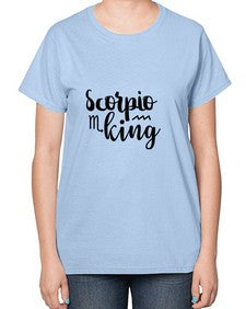 scorpio king 433# - scorpio-  Ladies T-Shirt
