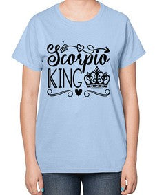 scorpio king 443# - scorpio-  Ladies T-Shirt