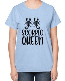 scorpio queen 446# - scorpio-  Ladies T-Shirt