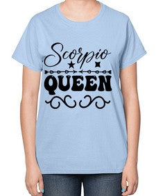 scorpio queen 447# - scorpio-  Ladies T-Shirt