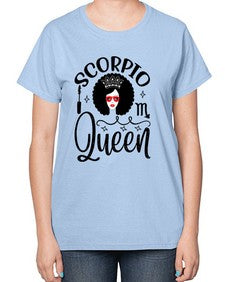 scorpio queen 448# - scorpio-  Ladies T-Shirt