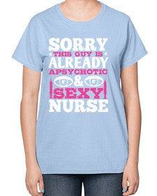 sorry this guy is Style 1424# - nurse-  Ladies T-Shirt