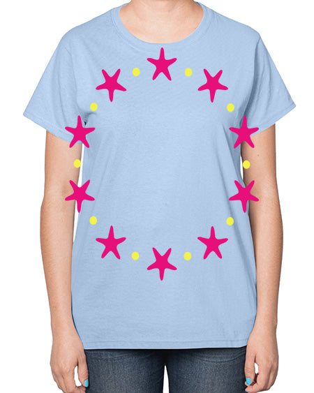 starfish 1# - shark-fish-  Ladies T-Shirt