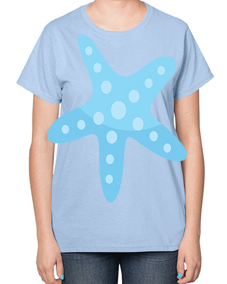 starfish 2# - shark-fish-  Ladies T-Shirt