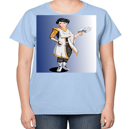 the book master 58# - anime-  Ladies T-Shirt