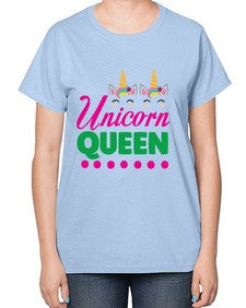 unicorn queen 481# - unicorn-  Ladies T-Shirt