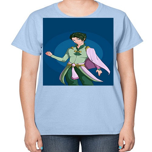 wearing royal dress98# - anime-  Ladies T-Shirt