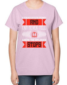 A teacher affects eternity and can never tell where the influence stops Style 563# - teacher-  Ladies T-Shirt