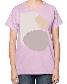 Abstract Shape 197# - art pop art-  Ladies T-Shirt
