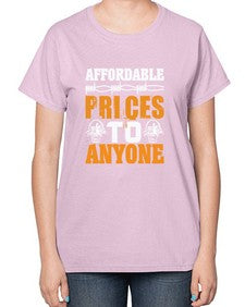 Affordable prices to anyone Style 27# - cleaner-  Ladies T-Shirt