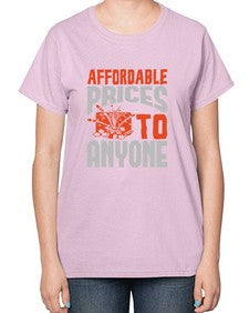 Affordable prices to anyone Style 28# - cleaner-  Ladies T-Shirt