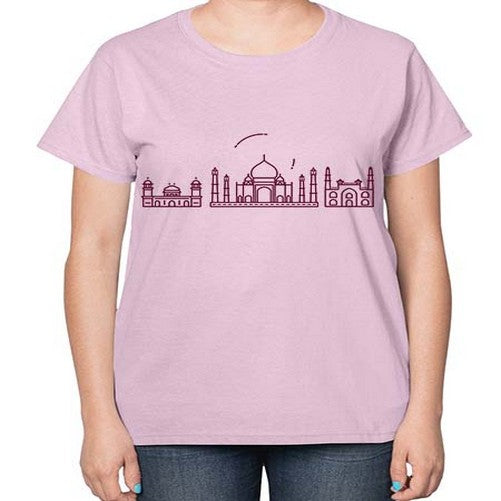 Agra 277# - cities-  Ladies T-Shirt