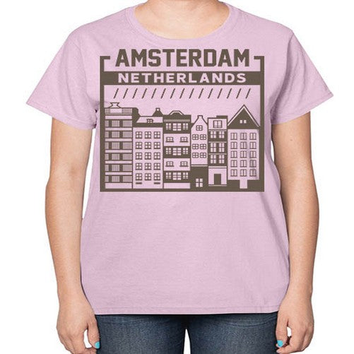 Amsterdam 320# - cities-  Ladies T-Shirt
