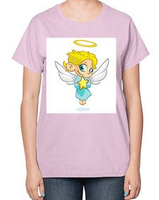 Angel 7# - cartoon general-  Ladies T-Shirt