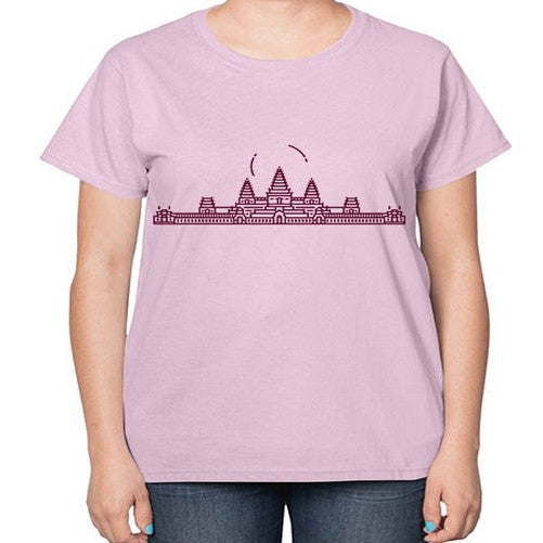 AngkorWat 327# - cities-  Ladies T-Shirt