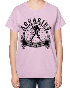 Aquarius 42# - aquarius-  Ladies T-Shirt
