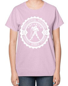 Aquarius 45# - aquarius-  Ladies T-Shirt