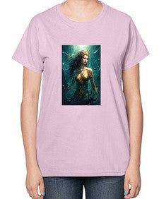 Aquarius 52# - aquarius-  Ladies T-Shirt