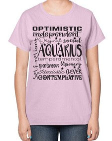 Aquarius 563# - aquarius-  Ladies T-Shirt