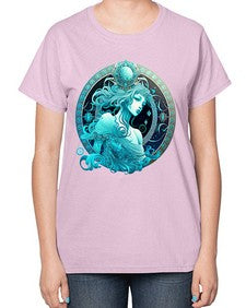 Aquarius 63# - aquarius-  Ladies T-Shirt