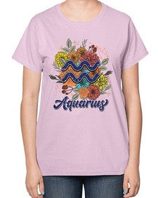 Aquarius 7# - aquarius-  Ladies T-Shirt