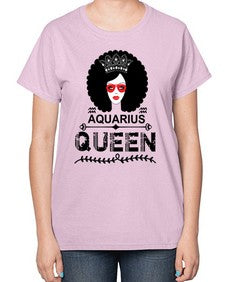 Aquarius queen 75# - aquarius-  Ladies T-Shirt
