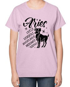Aries 100# - aries-  Ladies T-Shirt