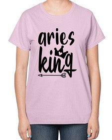 Aries king 108# - aries-  Ladies T-Shirt