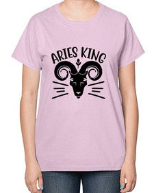 Aries king 109# - aries-  Ladies T-Shirt