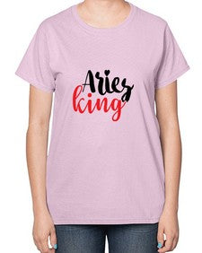 Aries king 96# - aries-  Ladies T-Shirt