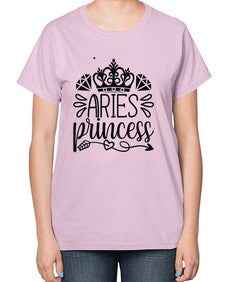 Aries princess 114# - aries-  Ladies T-Shirt