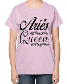 Aries queen 119# - aries-  Ladies T-Shirt