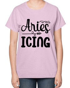 Ariesicing 106# - aries-  Ladies T-Shirt