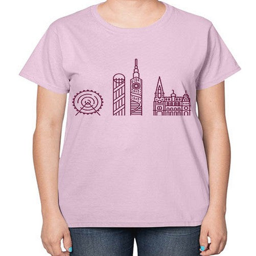 Batumi 421# - cities-  Ladies T-Shirt