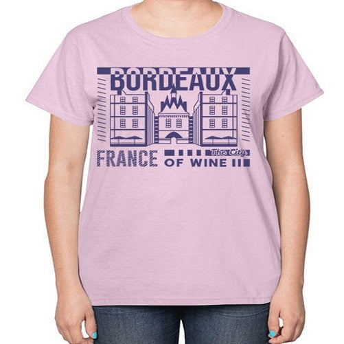 Bordeaux 475# - cities-  Ladies T-Shirt