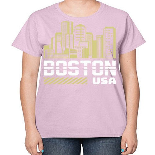 Boston 480# - cities-  Ladies T-Shirt