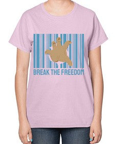 Break the Freedom 25# - internet-  Ladies T-Shirt