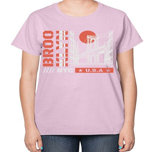 Brooklyn 499# - cities-  Ladies T-Shirt