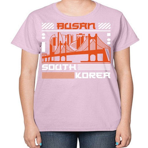 Busan 524# - cities-  Ladies T-Shirt