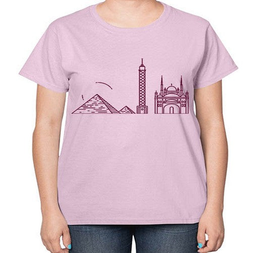 Cairo 527# - cities-  Ladies T-Shirt