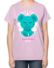 Calm Your Mind 189# - yoga-  Ladies T-Shirt